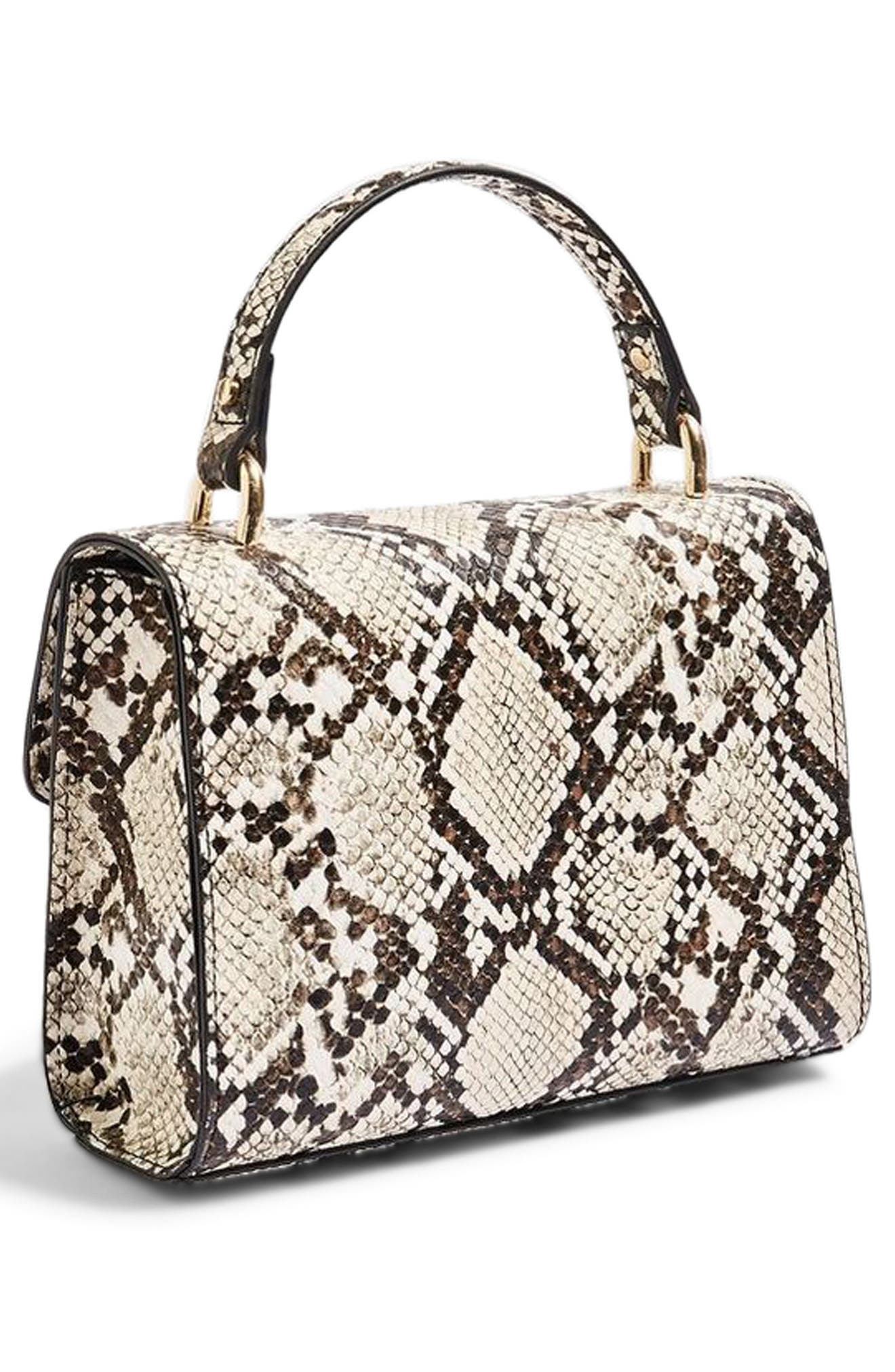 marissa snake mini bag