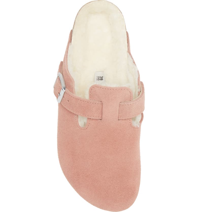 Birkenstock Boston Genuine Shearling Lined Clog | Nordstrom