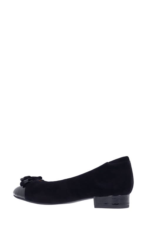 Shop L'amour Des Pieds Farida Cap Toe Pump In Black