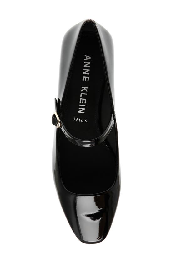 Anne Klein Cosette Mary Jane In Black Patent