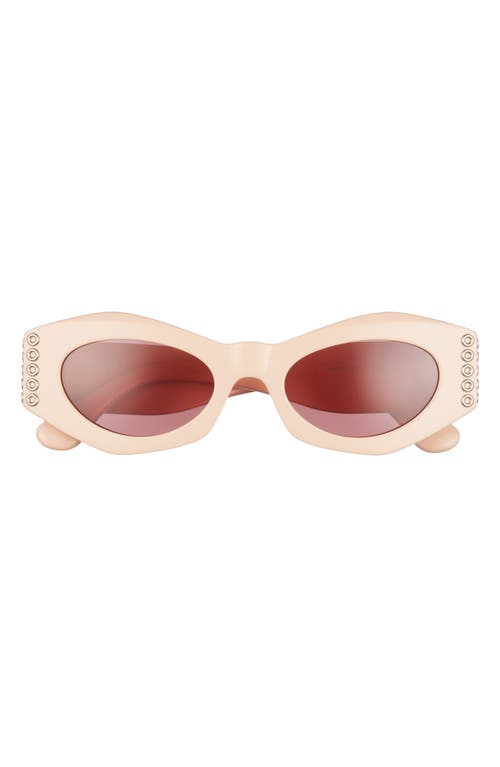 Alaïa 50mm Butterfly Sunglasses in Pink at Nordstrom