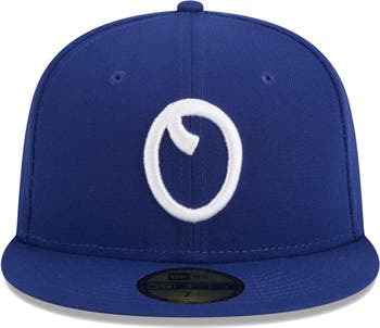 Shown is a hat, New Era Omaha Storm Chasers Home On Field 59Fifty Hat