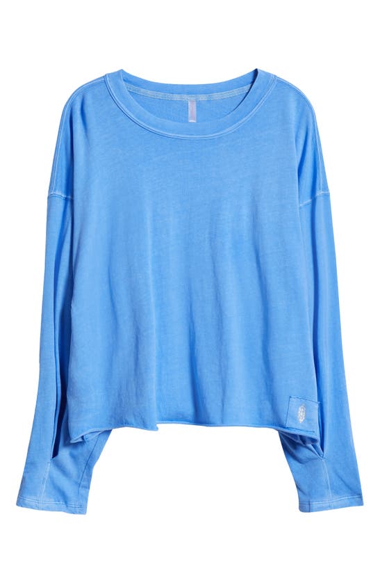 Shop Fp Movement Inspire Layer Top In Riviera Blue