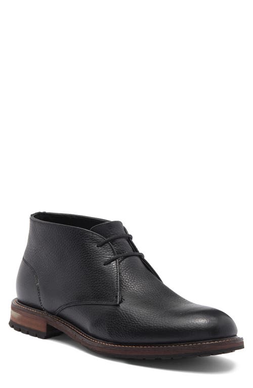 Shop Nordstrom Payton Mini Lug Pebbled Leather Chukka Boot In Black