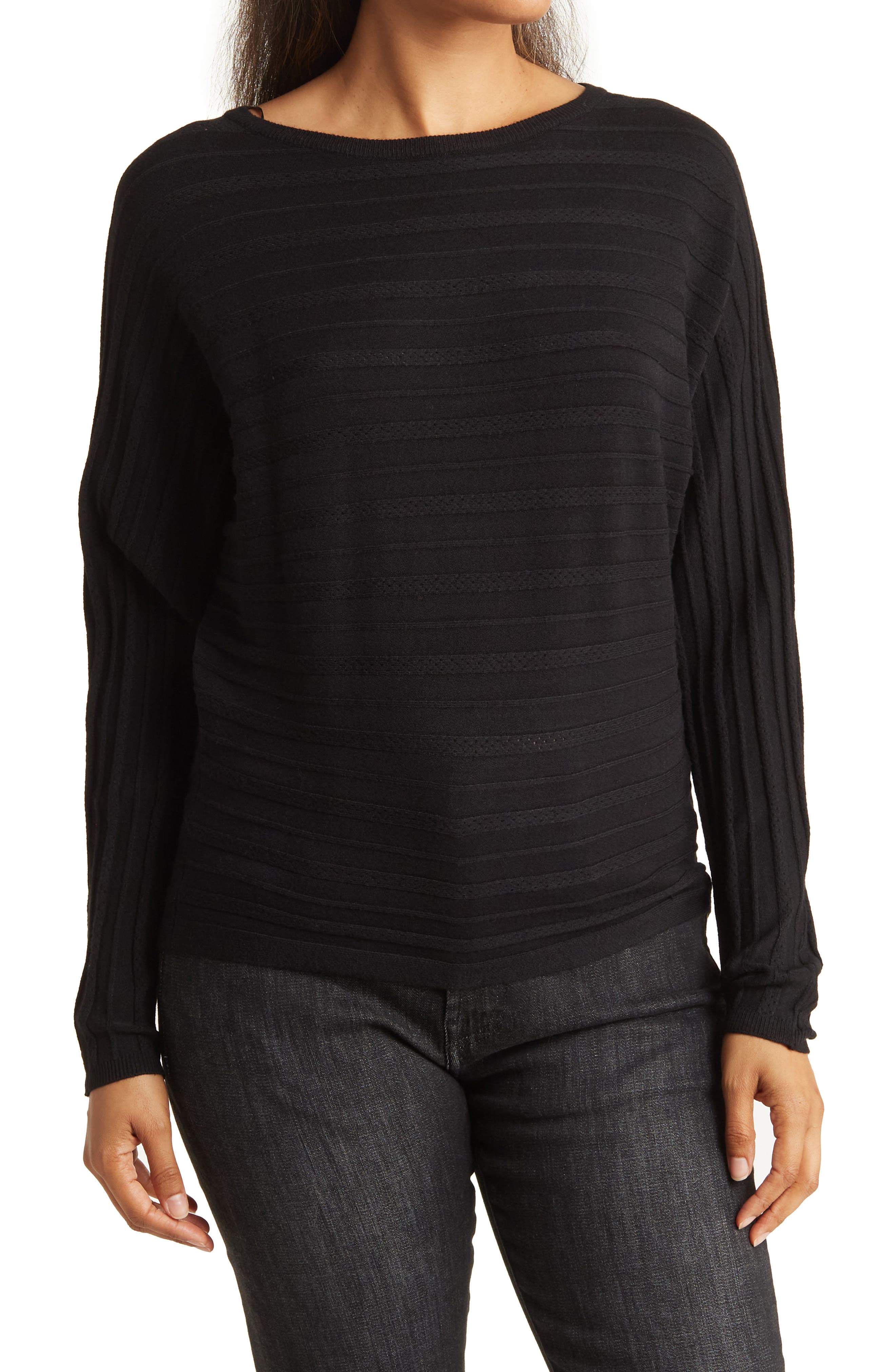 Women's Simply Vera Vera Wang Ottoman Stitch Dolman Sleeve Sweater |  forum.iktva.sa