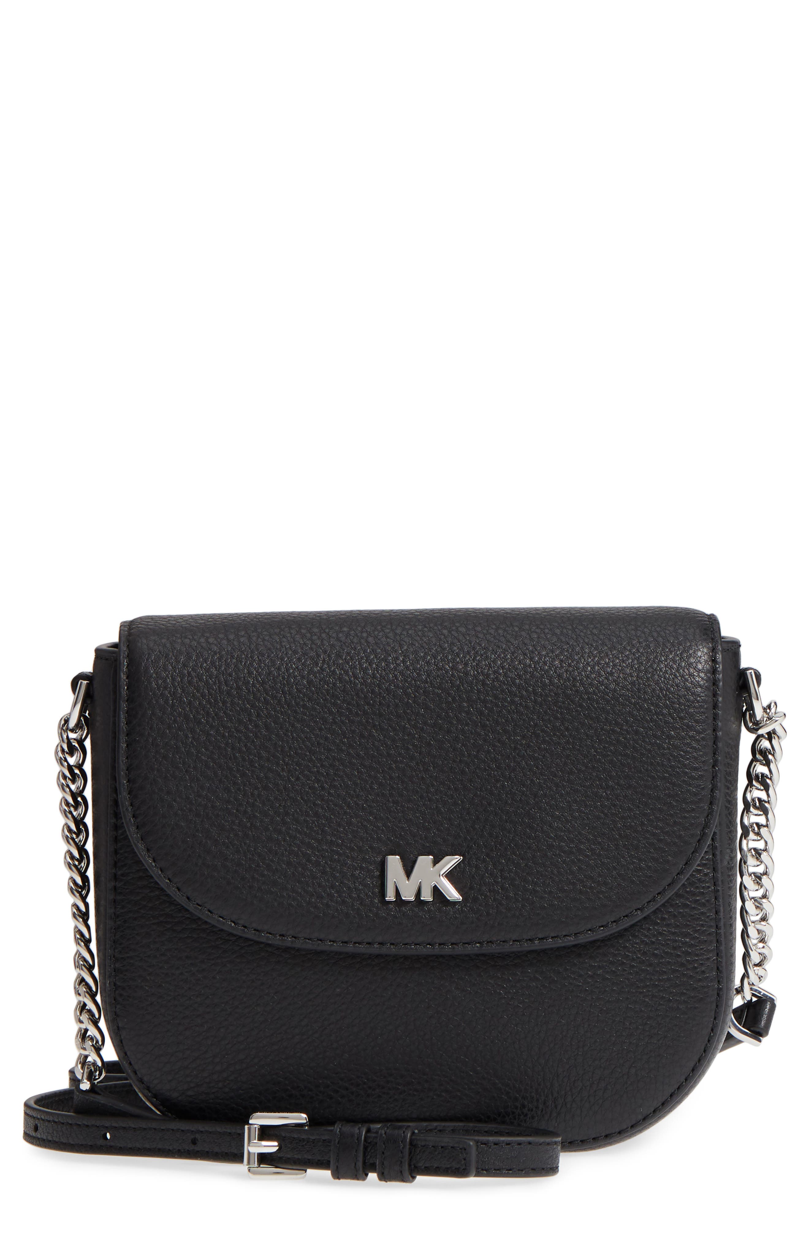 mk leather crossbody