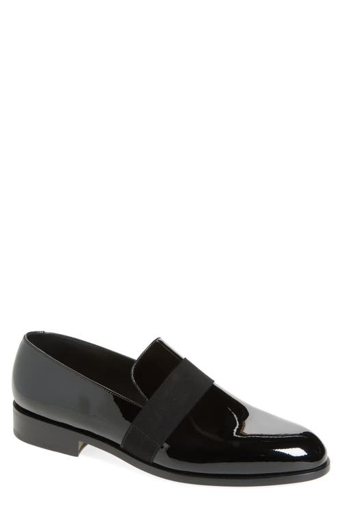 JM WESTON Smoking Loafer in Black 