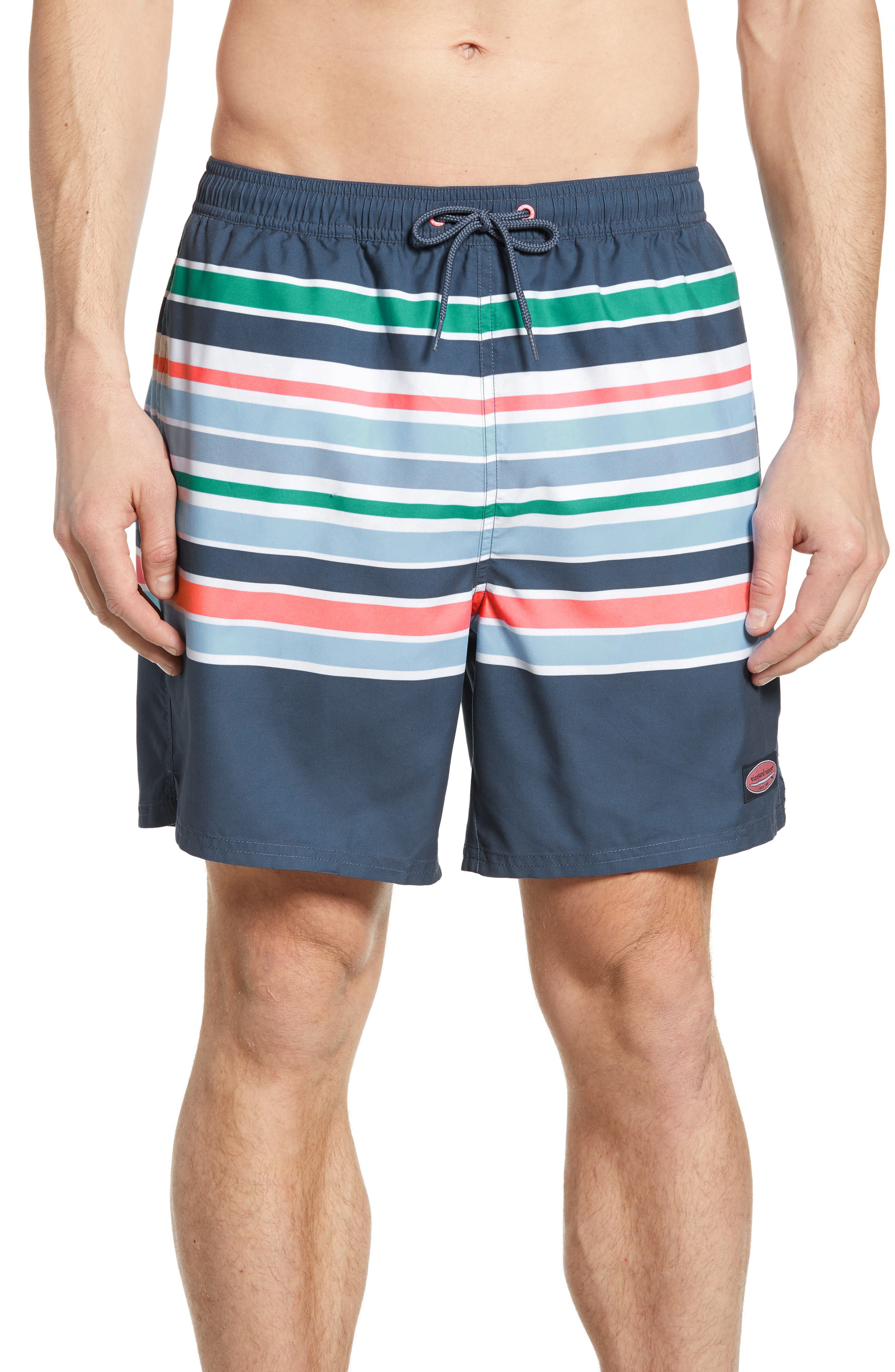 Vineyard Vines Chappy Stripe Swim Trunks