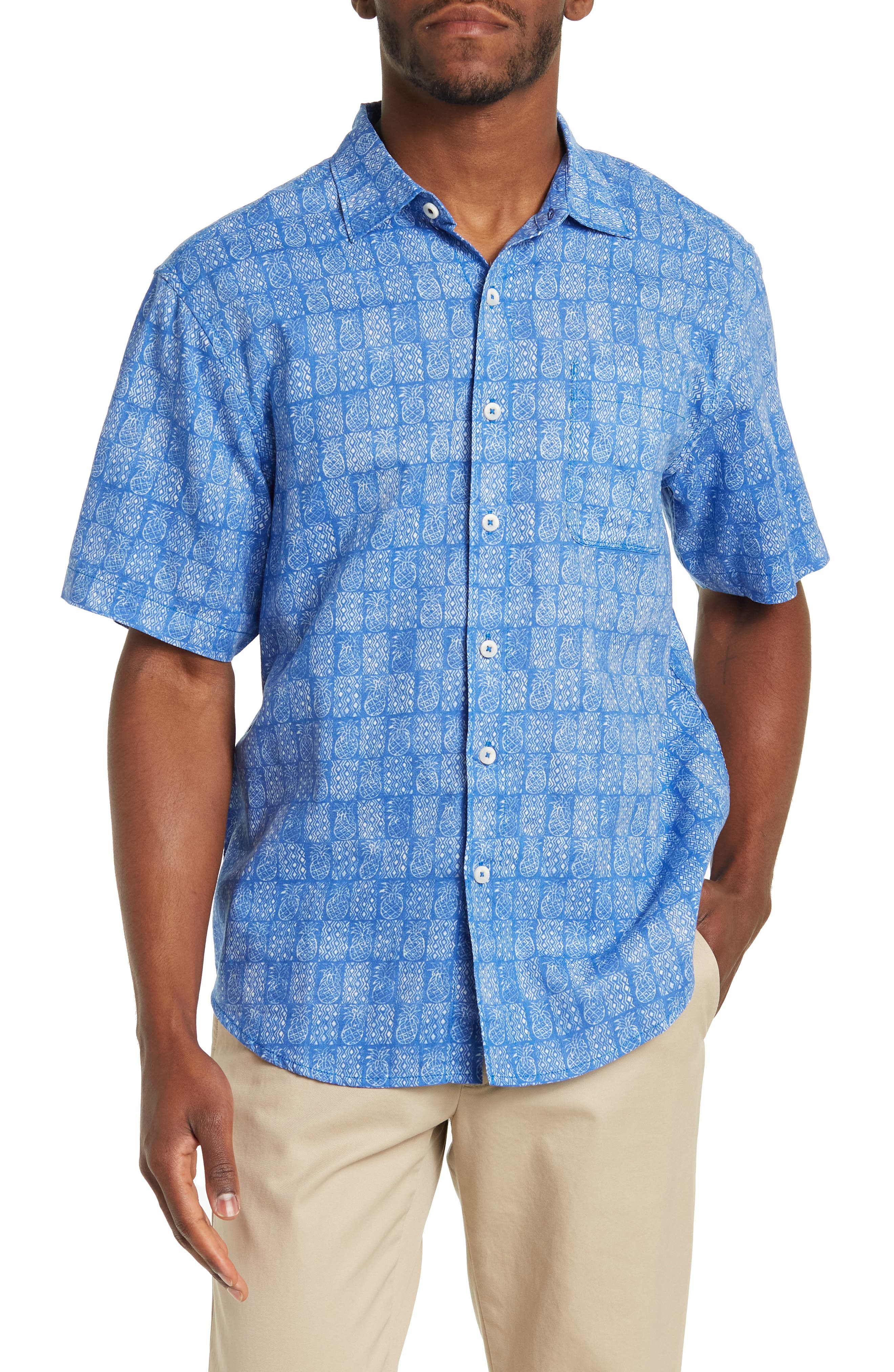 tommy bahama mens short sleeve dress shirts