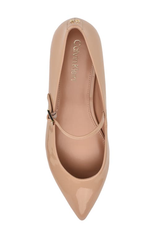 Shop Calvin Klein Kamryn Pointed Toe Flat In Light Pink