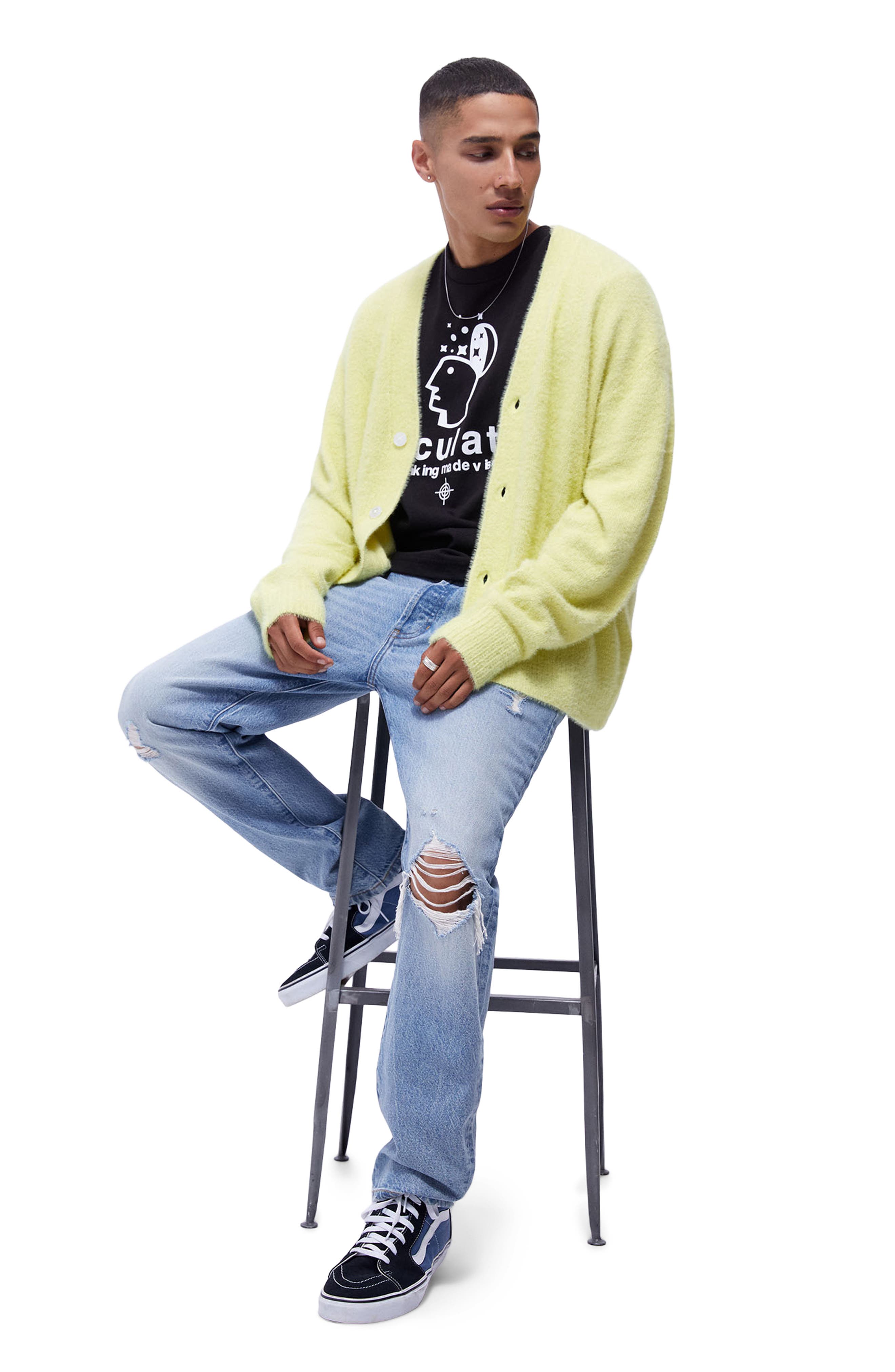 PacSun Oversize Eyelash Cardigan 