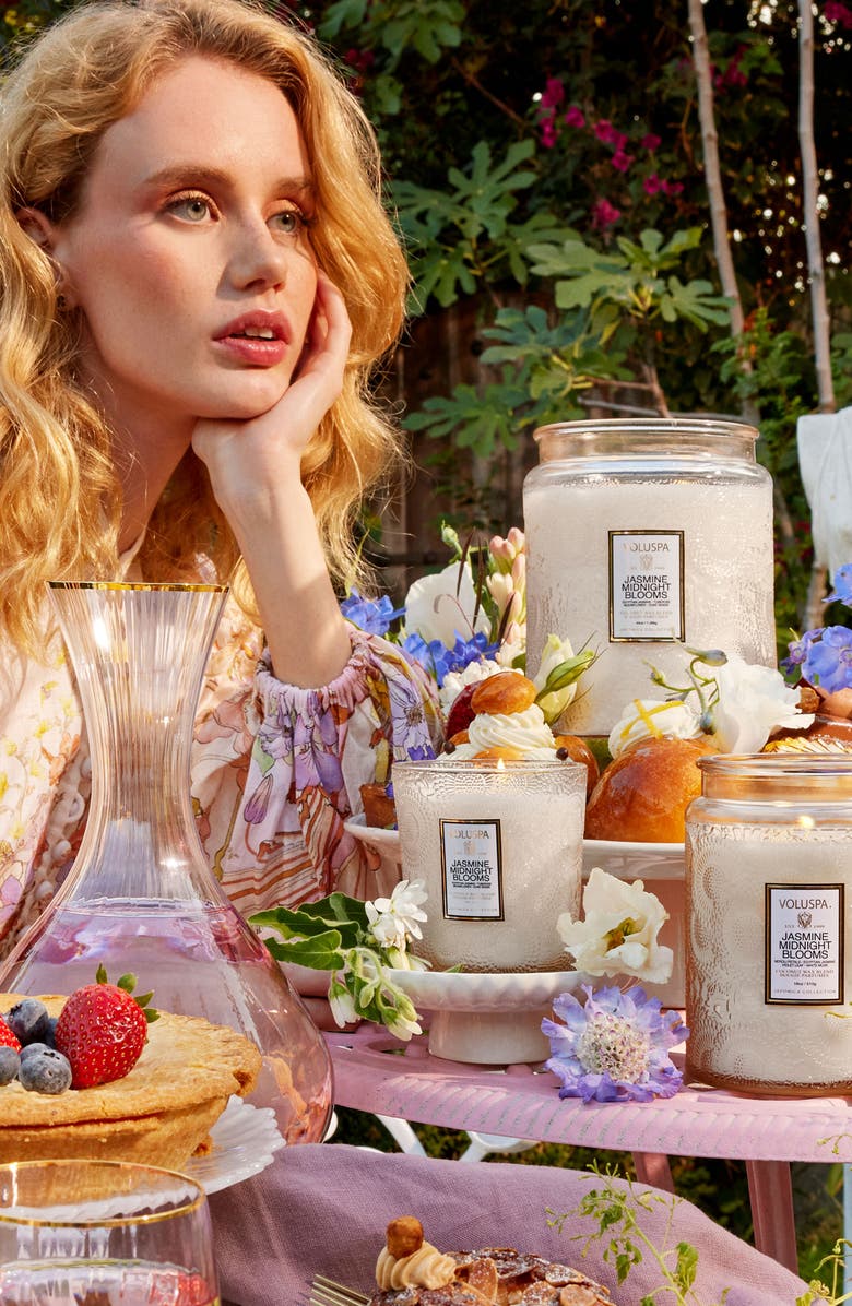Voluspa Jasmine Midnight Blooms Classic Candle Nordstrom