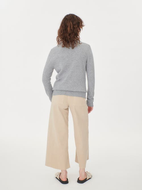 Gobi Cashmere V-neck Cardigan In Vapor Blue