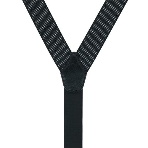 Shop Trafalgar Big & Tall Napier Elastic Convertible Suspenders In Black