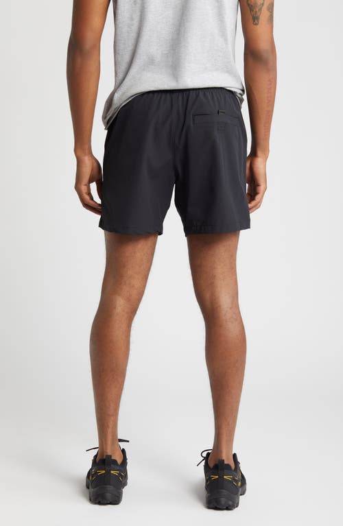 BP. BP. BELTED STRETCH NYLON SHORTS 