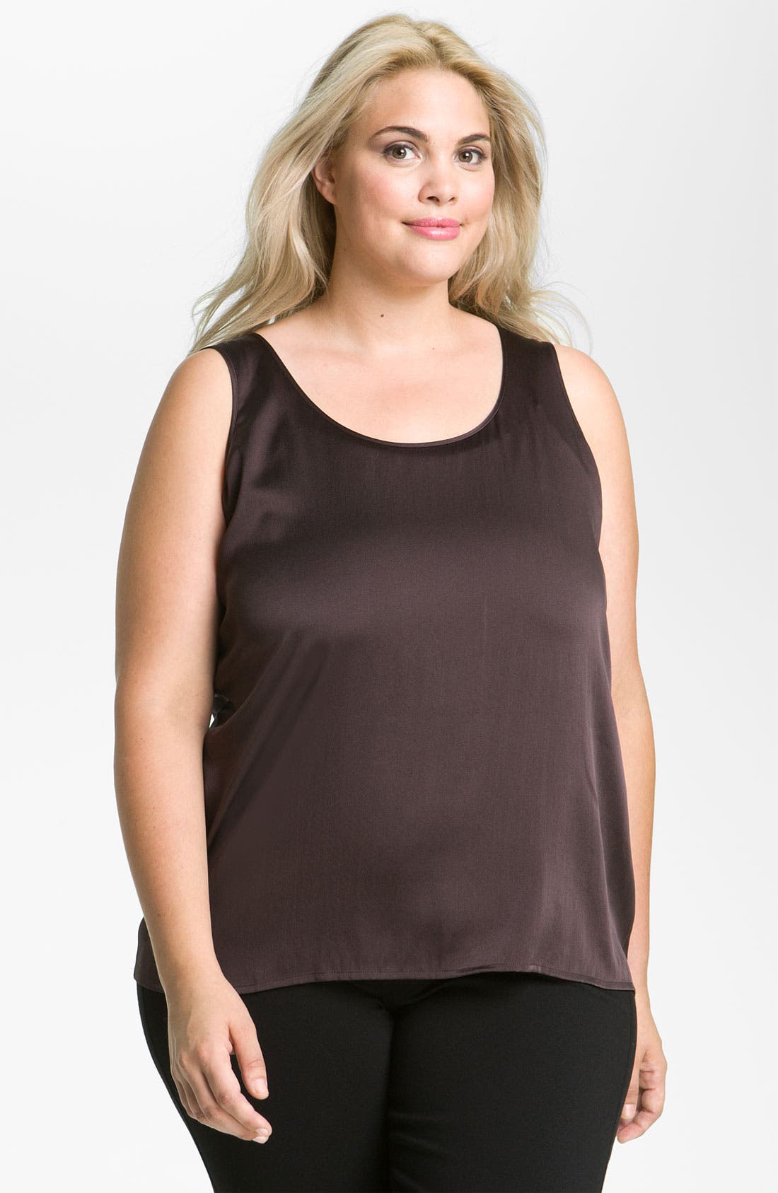 eileen fisher stretch silk camisole