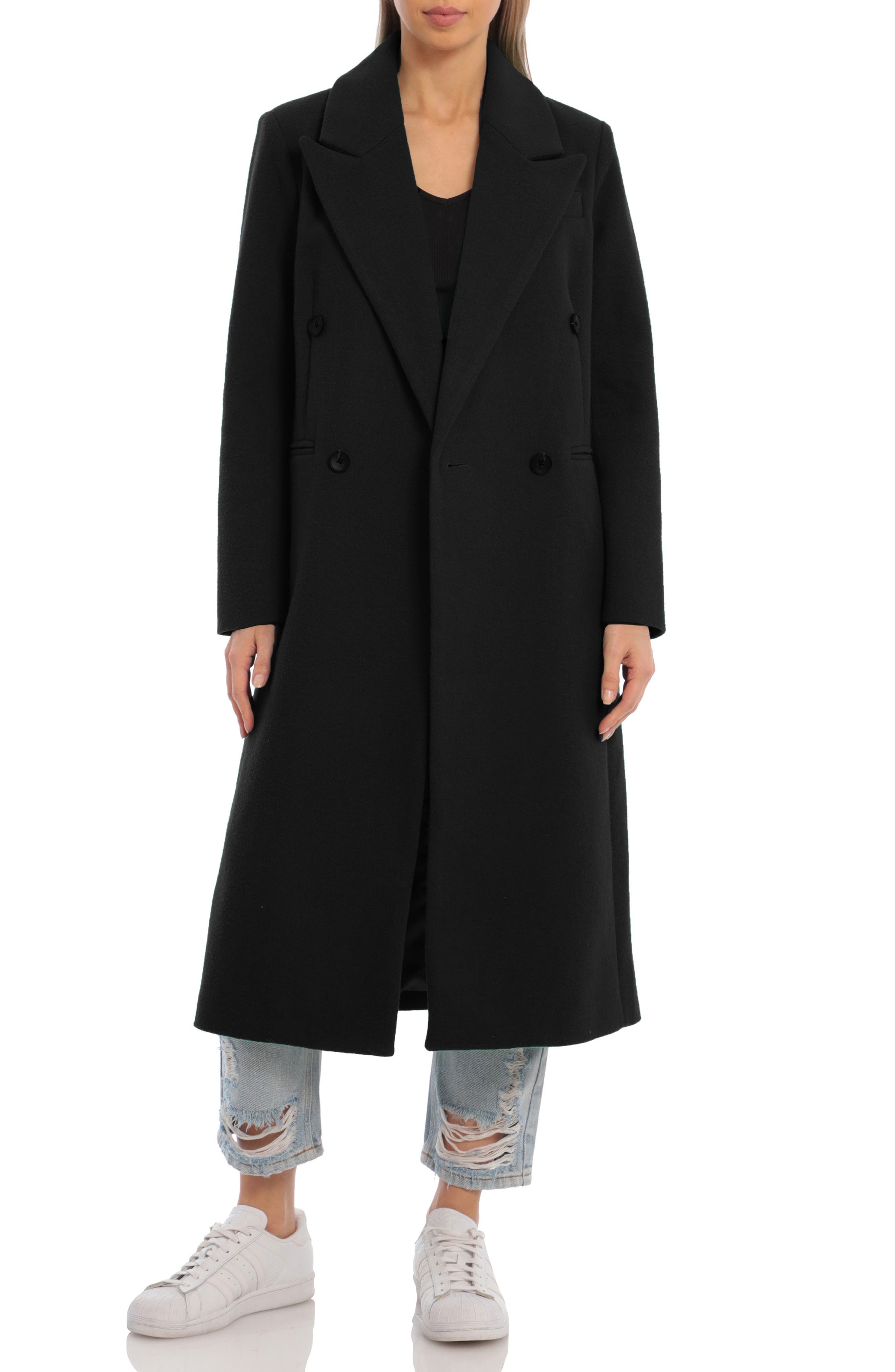 long black coat women