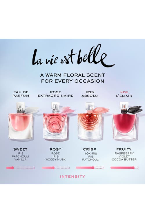 Lancôme La Vie Est Belle L'elixir Eau De Parfum In No Color