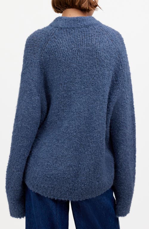 MADEWELL MADEWELL WOOL & ALPACA BLEND BOUCLÉ OVERSIZE SWEATER 