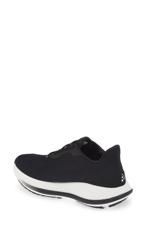 Craft Pacer Running Shoe In Black/white