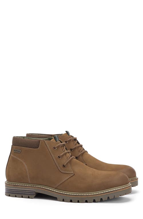 Barbour Boulder Chukka Boot In Sand Brown