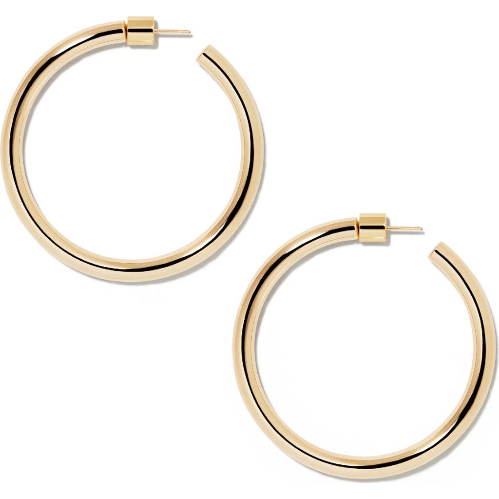 Jennifer Fisher Baby Lilly Hoop Earrings In Gold