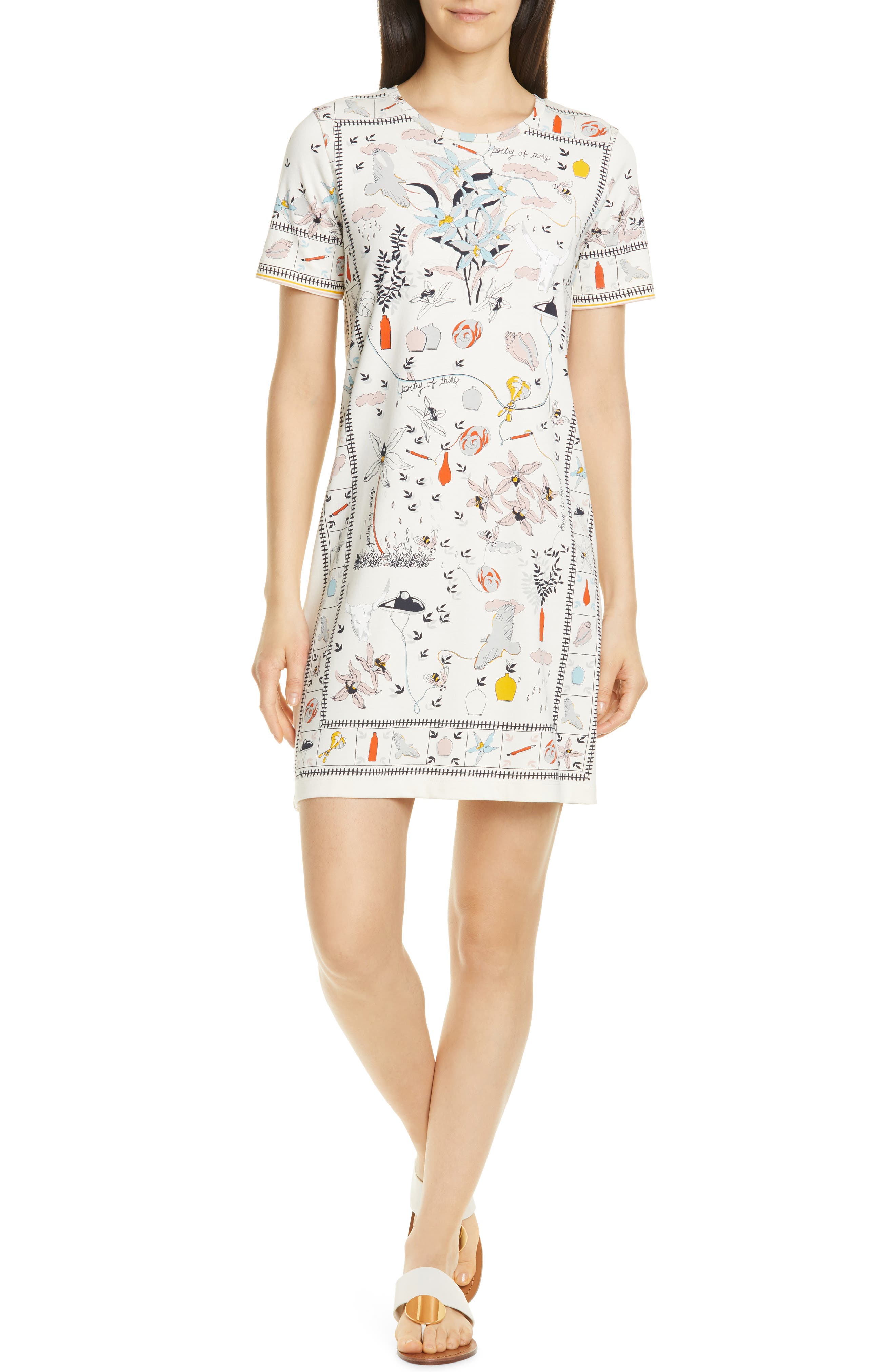 tory burch t shirt dress