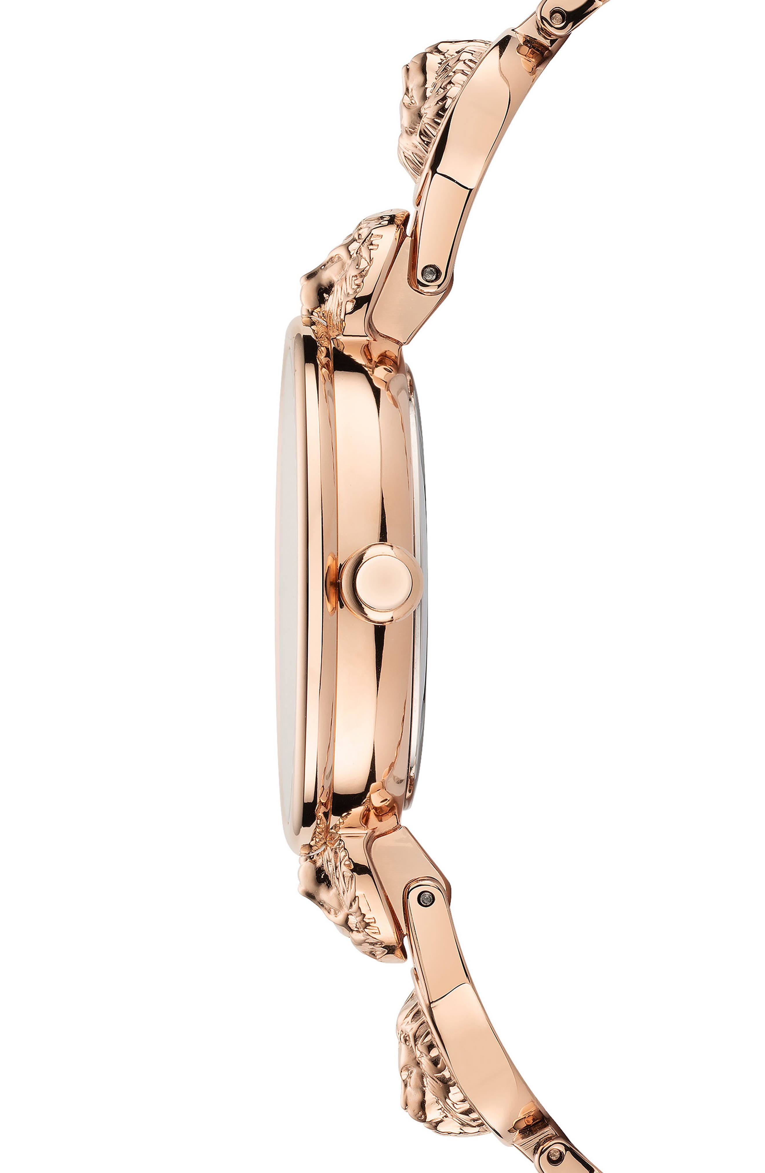 99 以上節約 ヴェルサス ヴェルサーチ メンズ ブレスレット バングル アンクレット アクセサリー South Bay Bracelet Watch 34mm Ip Rose Gold Fucoa Cl