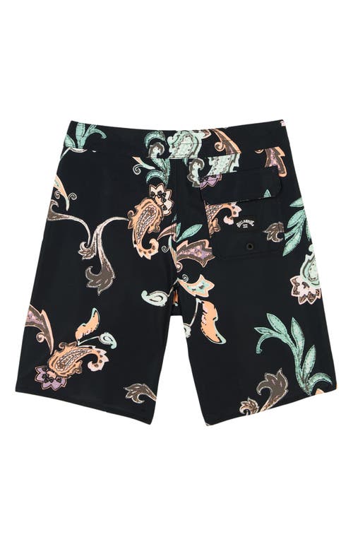 BILLABONG BILLABONG KIDS' SUNDAYS PRO WATER REPELLENT SWIM TRUNKS 