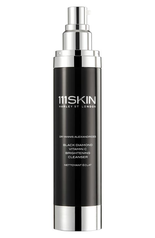 111skin Black Diamond Vitamin C Brightening Cleanser 3.4 Oz. In Black Black