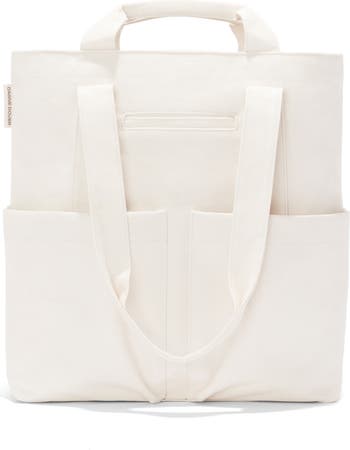 Natural White Organic Cotton Tote Bag.