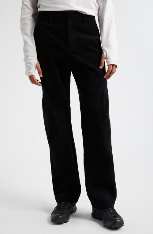 POST ARCHIVE FACTION 5.1 Corduroy Trousers Black at Nordstrom,