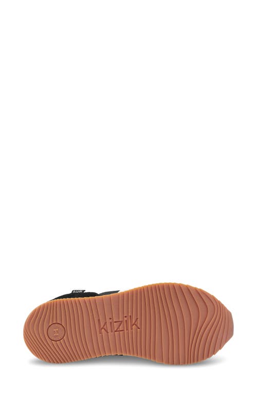 Kizik Milan Hands-free Sneaker In Black/white