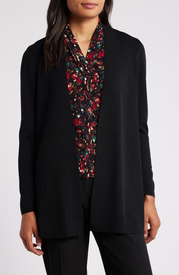 Anne klein open front cardigan best sale