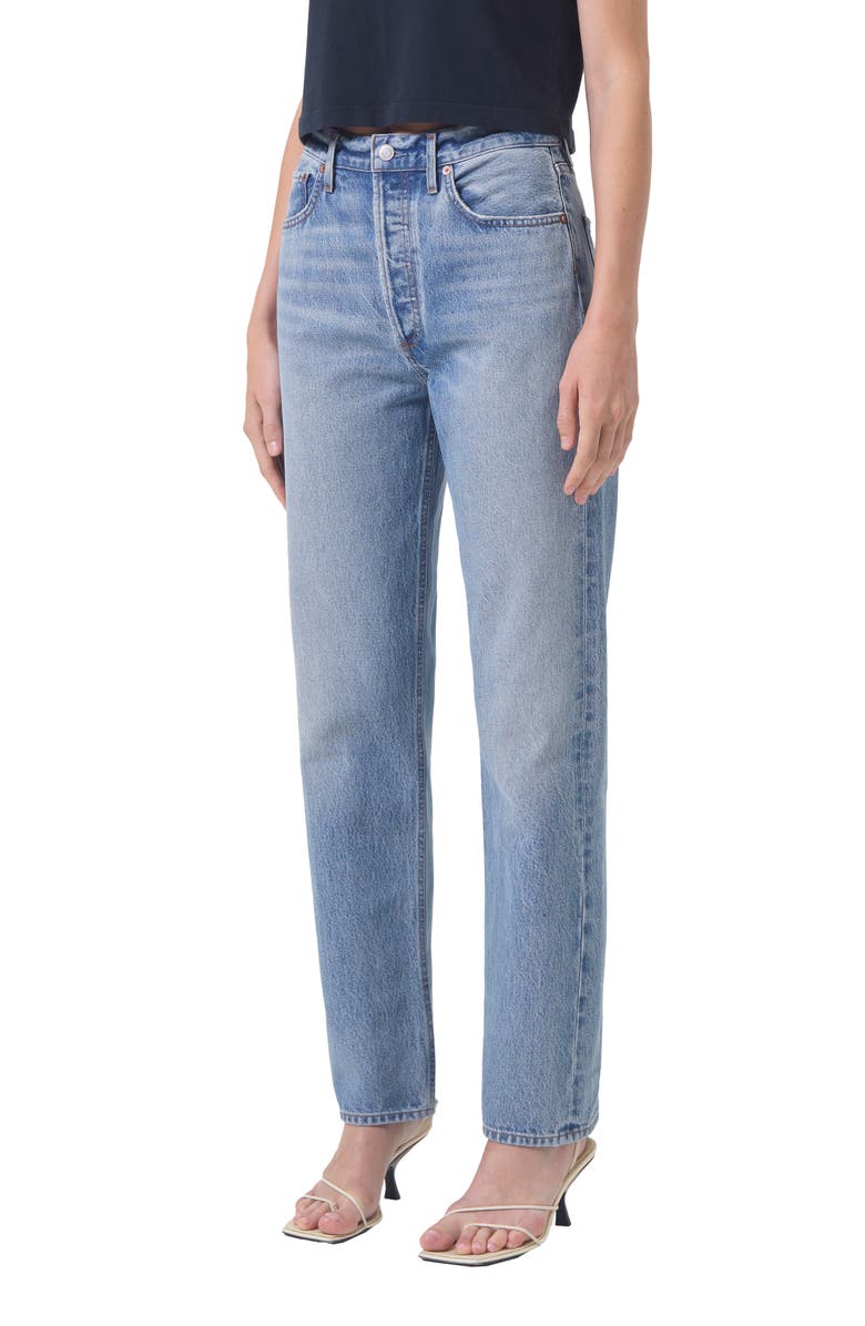 AGOLDE '90s Pinch Waist High Waist Straight Leg Jeans | Nordstrom