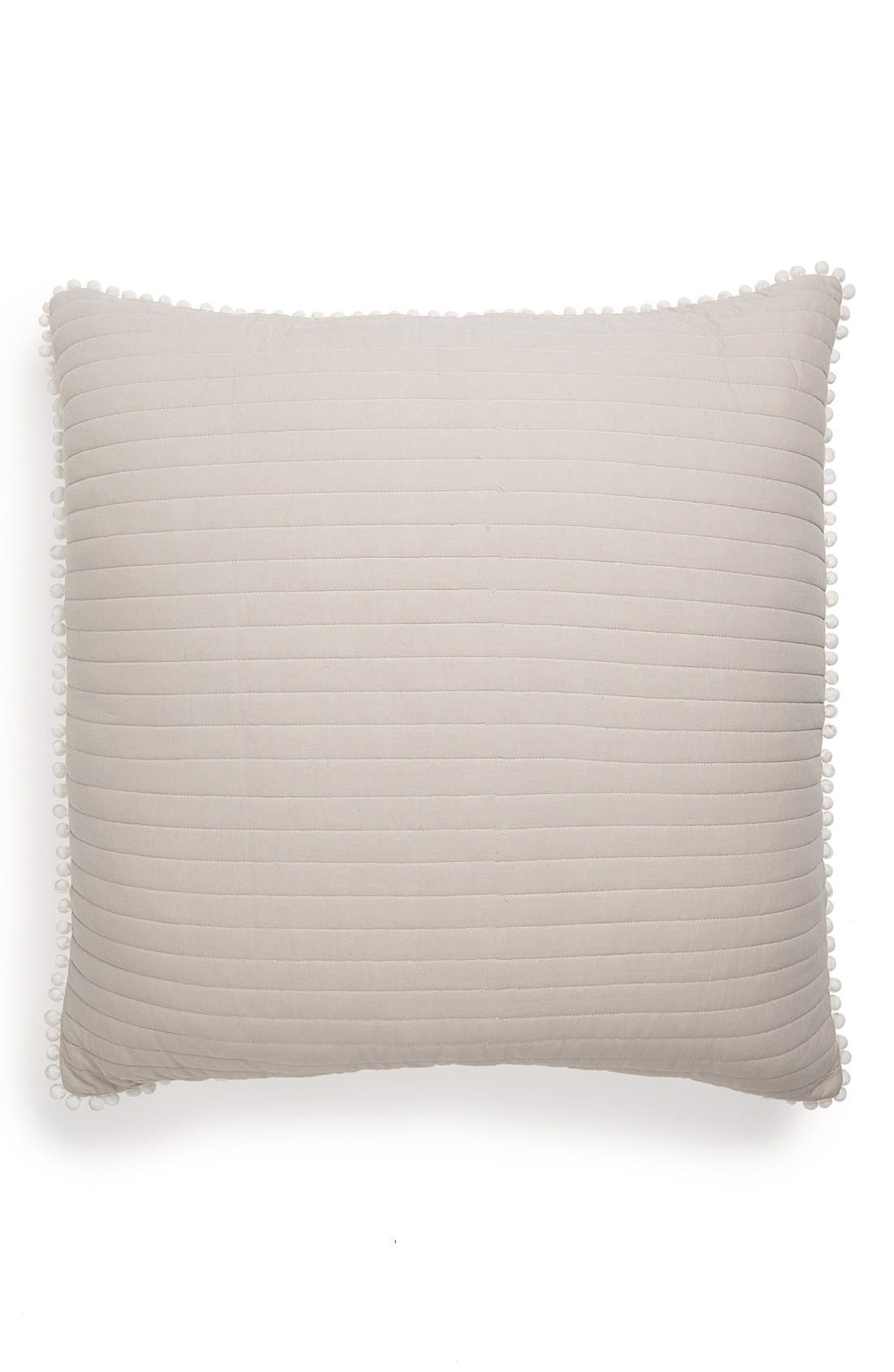 Levtex Pompom Euro Pillow Sham Nordstrom