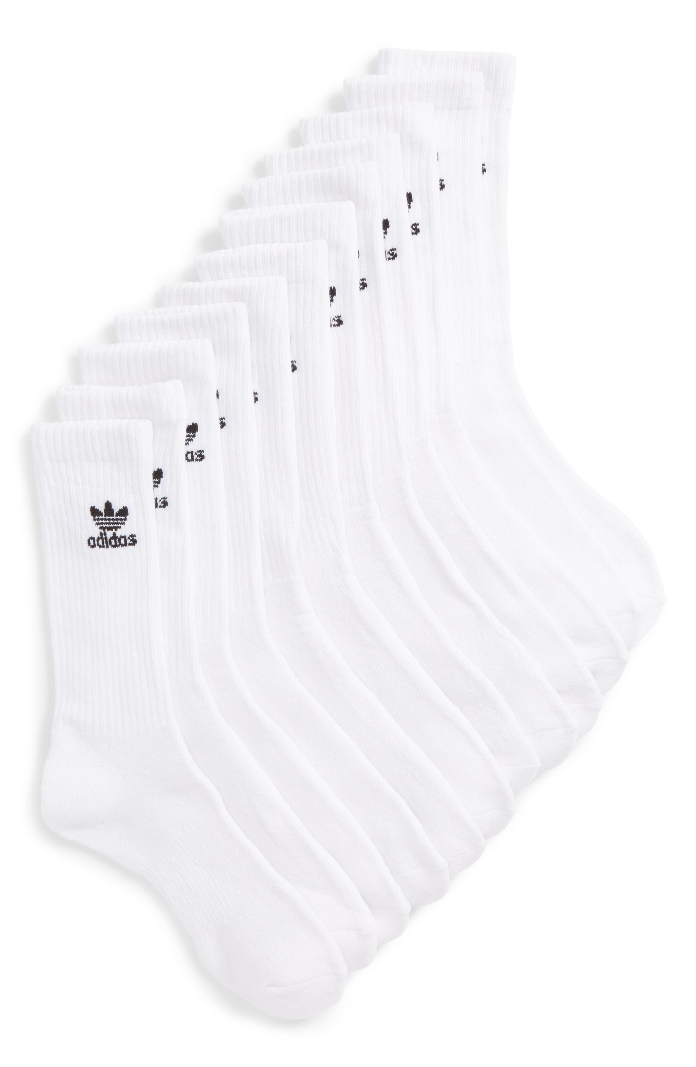 Adidas Originals Trefoil 6-Pack Crew Socks | Nordstrom