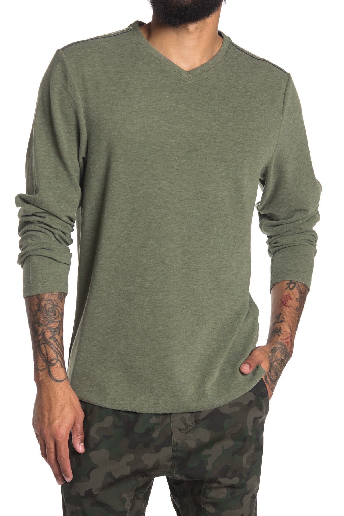 men's v neck sweater