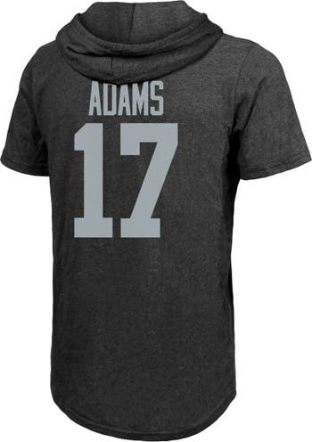 Men's Fanatics Branded Davante Adams Black Las Vegas Raiders Player Icon Name & Number T-Shirt
