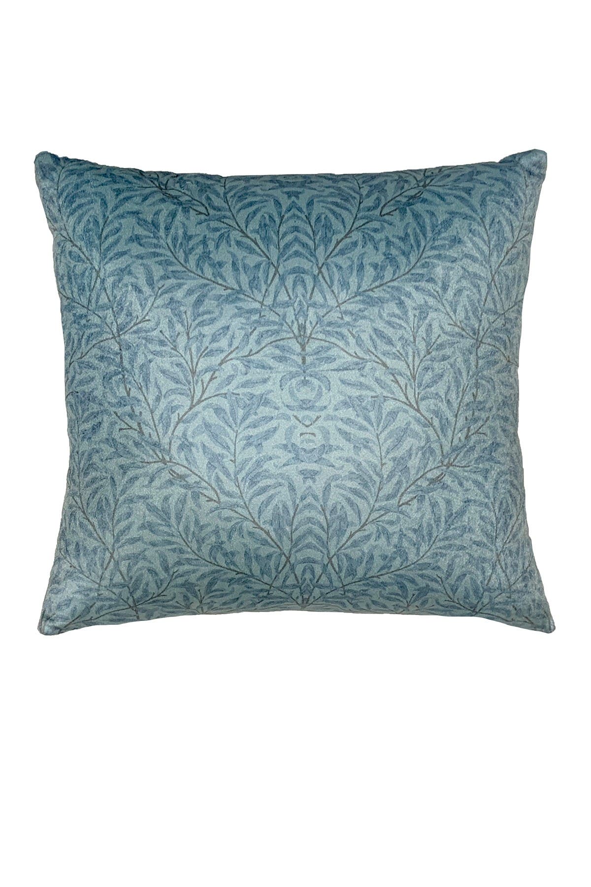 Nobia Blue Print Pillow In Multi