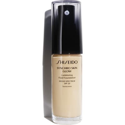 Shiseido Synchro Skin Glow Luminizing Fluid Foundation Broad Spectrum Spf 20 - G2