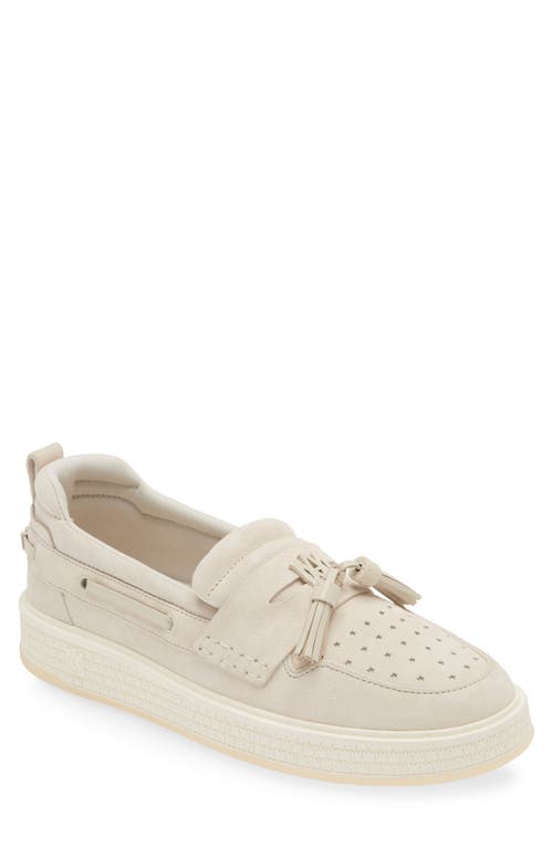 Shop Amiri Ma Tassel Hybrid Loafer In Birch