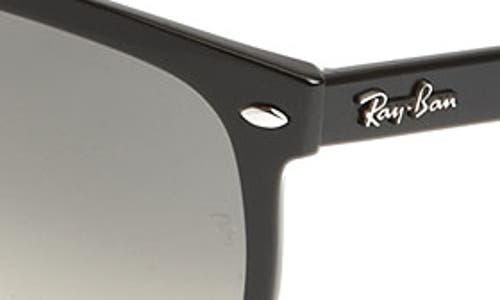 Ray Ban Ray-ban 'boyfriend Flat Top Frame' 56mm Sunglasses In Gradient Smoke