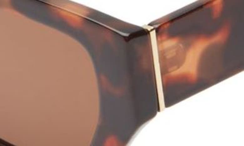 Shop Bp. Bold Flat Top Sunglasses In Tortoise