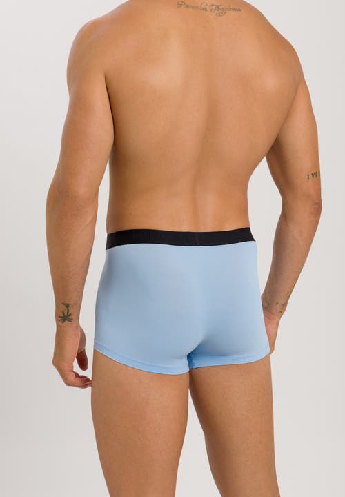 Hanro Micro Touch Boxer Brief In Placid Blue