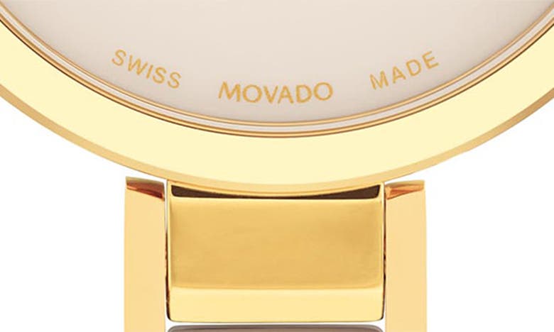 Shop Movado Moda Bracelet Watch, 24mm In Taupe