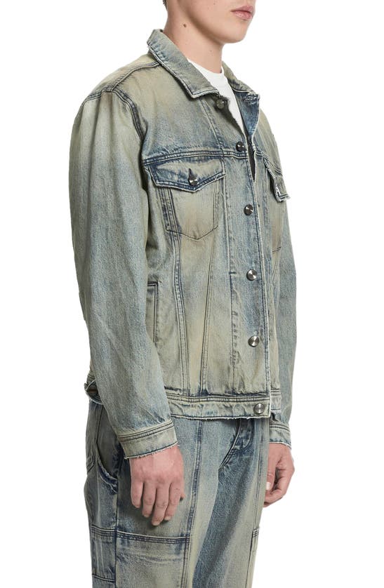 Vayder Oversize Denim Trucker Jacket In Vega