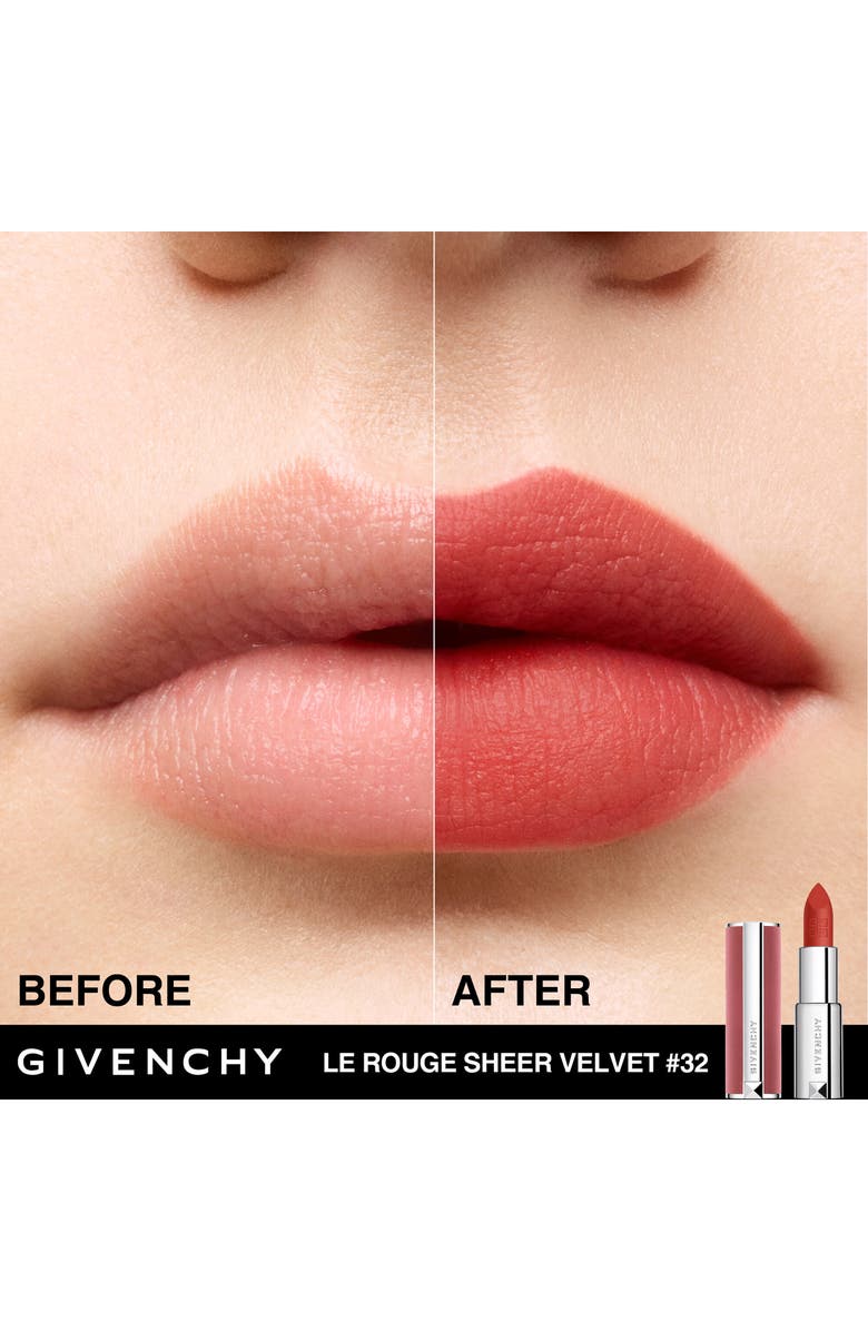 Givenchy Le Rouge Sheer Velvet Matte Lipstick Nordstrom Givenchy Le Rouge Sheer Velvet Matte Lipstick Nordstrom