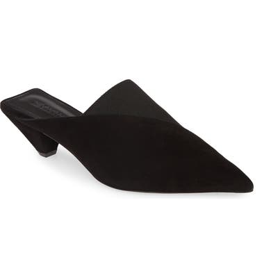 Mercedes Castillo Joilette Pointed Toe Mule- Black