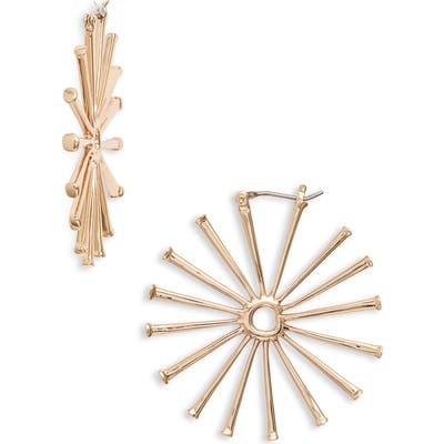 Tory Burch Nail Hoop Earrings